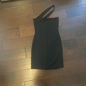 Misguided Black mini dress